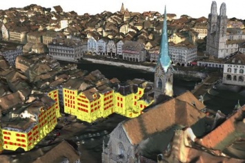 Специалисты создали уникальную 3D-версию Цюриха