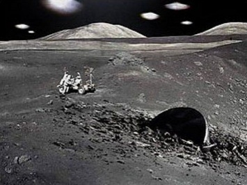 Ученый обнаружил тайные базы пришельцев на Луне (ВИДЕО)
