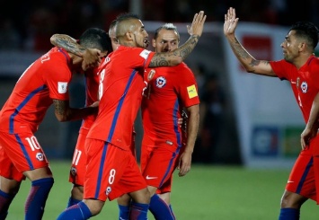 Первая часть заявки сборной Чили на Кубок конфедераций-2017