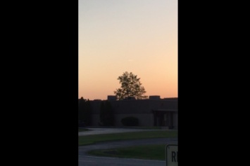 В США засняли полет НЛО (видео)