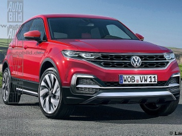 Опубликованы первые изображения нового Volkswagen T-Cross
