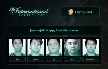 HappyFeet подписали нового игрока