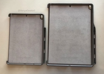 В сети появились первые фотографии чехлов для нового 10,5-дюймового и 12,9-дюймового iPad Pro