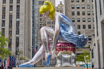 Гигантская статуя в Нью-Йорке может оказаться плагиатом работы украинской фарфористки