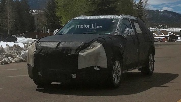 Chevrolet вывел на тесты загадочный прототип