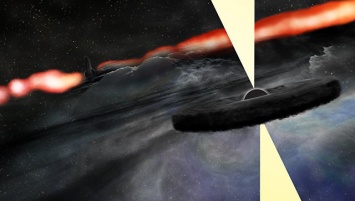 Ученые случайно открыли вторую гигантскую черную дыру в невидимой галактике