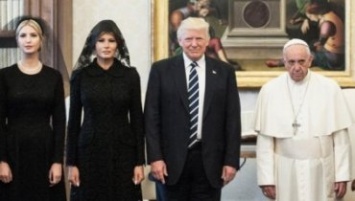 Встречу Трампа с Папой Римским превратили в анекдот