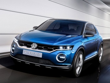 Новый кроссовер Volkswagen T-Roc дебютирует летом
