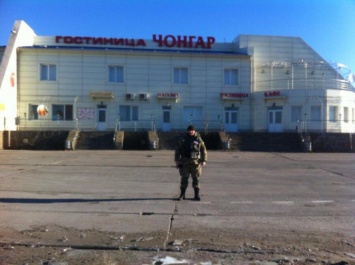 Радикалы Ислямова разгромили гостиницу на херсонско-крымской границе Чонгар