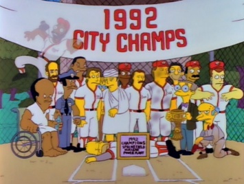 Гомер Симпсон введен в Зал славы бейсбола