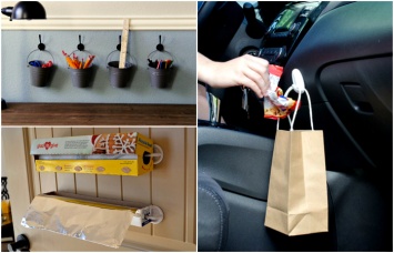 19 гениальных идей, как с помощью обычных пластиковых крючков сделать массу полезного в доме, машине и не только
