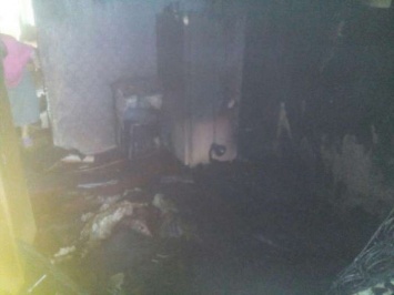 На пожаре в Кривом Роге погиб мужчина (фото)
