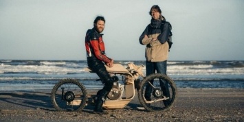 Создан экологичный деревянный мотоцикл, который использует водоросли как горючее