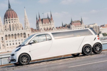Немцы создали лимузин на базе автомобиля Smart