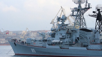Сторожевой корабль "Сметливый" вернулся в Севастополь из Средиземного моря