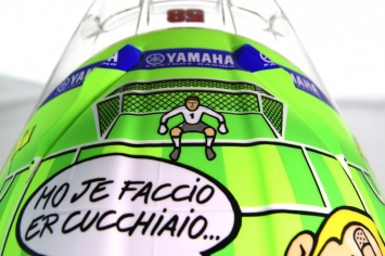 MotoGP: Скрытый смысл послания на шлеме Валентино Росси в Муджелло - фото