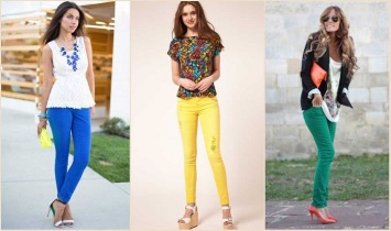 Яркое лето: как правильно сочетать цветные брюки, чтобы выглядеть очень стильно