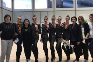 Украинские гимнастки выграли четыре медали в Испании