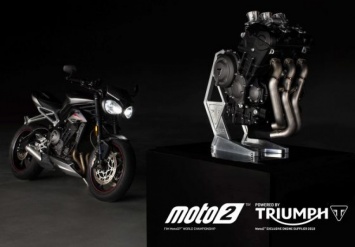 Moto2: Двигатель Triumph Speed Triple RS - видео и подробности