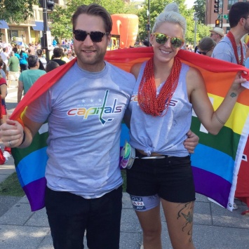 Вратарь Вашингтона принял участие в ЛГБТ-параде