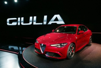 Alfa Romeo Giulia Quadrifoglio показалась на Франкфуртском автосалоне