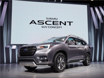 Концепт Subaru Ascent - Большой "японец"