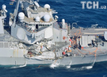 У берегов Японии столкнулись американский эсминец и торговое судно: семеро моряков пропали без вести