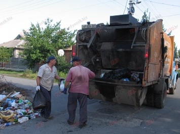 В Осипенко с 1 июля будут вывозить мусор