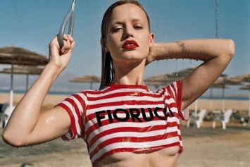 Джорджия Мэй Джаггер в рекламной кампании Fiorucci SS17