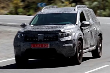Renault Duster 2018 засняли на видео