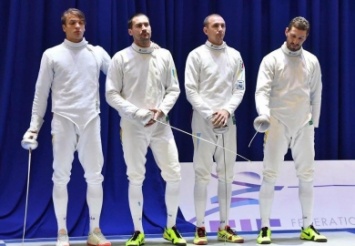 Сборная Украины завоевала серебро на Чемпионате Европы по фехтованию