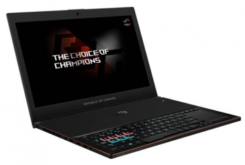 Открыт предзаказ на ультратонкий геймерский ноутбук Asus ROG Zephyrus