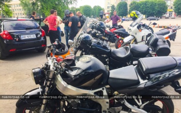 Павлоградские байкеры провели мотопробег в поддержку пострадавших в ДТП (ФОТО и ВИДЕО)