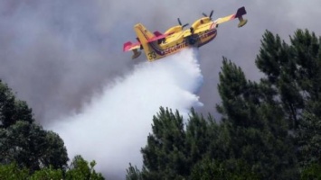В Португалии рухнул пожарный самолет