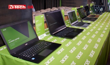 Acer показала в Украине новинки ноутбуков разных серий