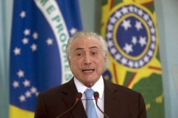 Бразильская полиция заявила, что президент страны получал взятки