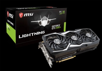 MSI представила GeForce GTX 1080 Ti Lightning Z - свою самую мощную видеокарту на базе GTX 1080 Ti