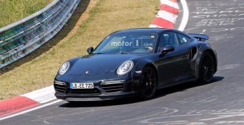 Прототип следующего Porsche 911 Turbo замечен на Нюрбургринге