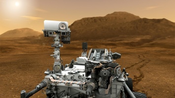 Марсоход Curiosity нашли в «живых» дюнах