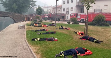 Это фото показывает, почему мы не должны переставать благодарить пожарных
