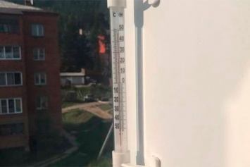 В Сибири из-за 50-градусной жары "взрываются" термометры