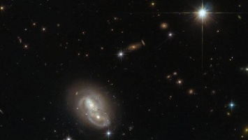 Астрономы открыли в созвездии Печи «хищную» галактику