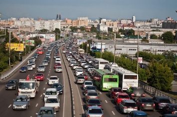 В Красноярске уменьшается количество зарегистрированных автомобилей
