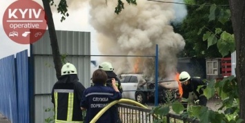 В Киеве вновь взорвался автомобиль