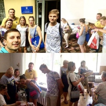 День молодежи в Одессе: помощь ветеранам и детям
