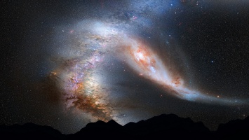 Астрофизики: Млечный Путь разорвет на части оба Магеллановых Облака