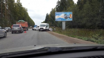 В Санкт-Петербурге на Выборгском шоссе произошло ДТП
