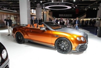 Франкфурт2015 | 1001-сильный кабриолет Bentley Continental GT Speed
