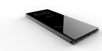 Samsung Galaxy Note 8 засветился на новых рендерах