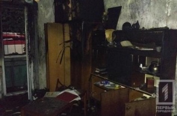 Пожар в Кривом Роге: из горящей квартиры спасатели вынесли четырехлетнего мальчика